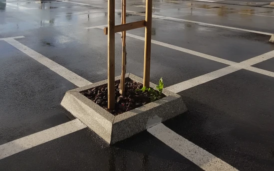 Urban furniture made of granite P.I.L. Gran min