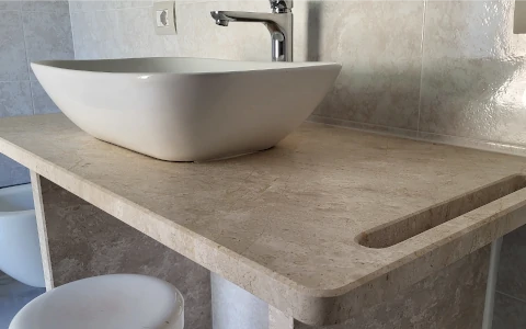 Marble sink base P.I.L. Gran min