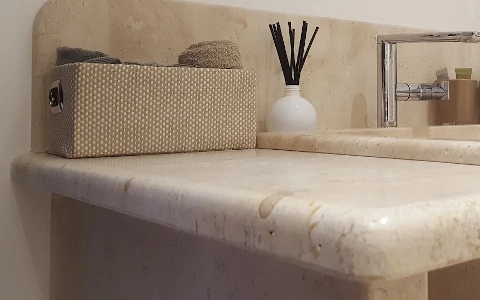 Built-in marble sink P.I.L. Gran min