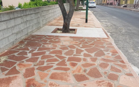 Granite sidewalk P.I.L. Gran min