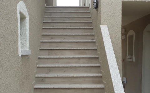 Hammered granite external staircase P.I.L. Gran min